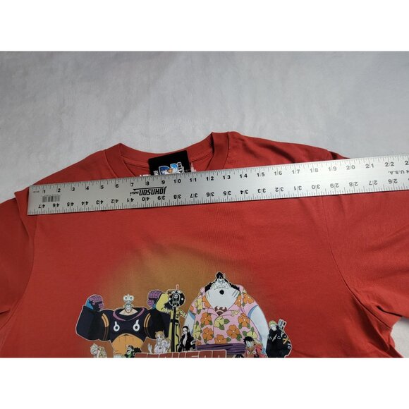 Uniqlo UT One Piece 15th Anniversary Dark Orange T-Shirt Large Cotton Unisex New - Picture 6 of 8